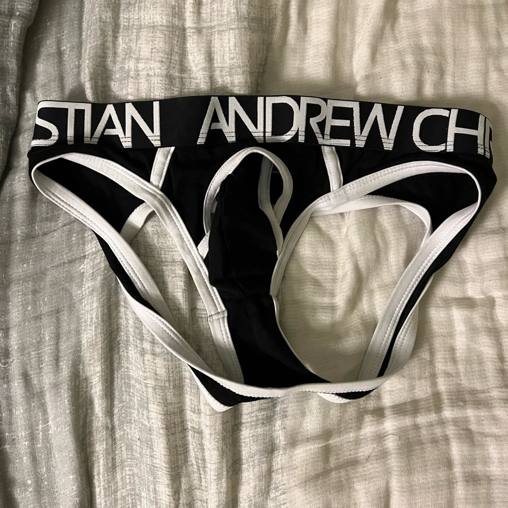 Andrew Christian Black Jockstrap